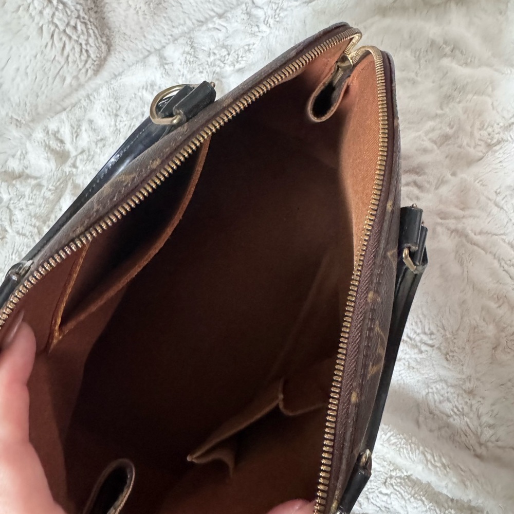 Louis Vuitton Brown and Black Satchel - Picture 6 of 15
